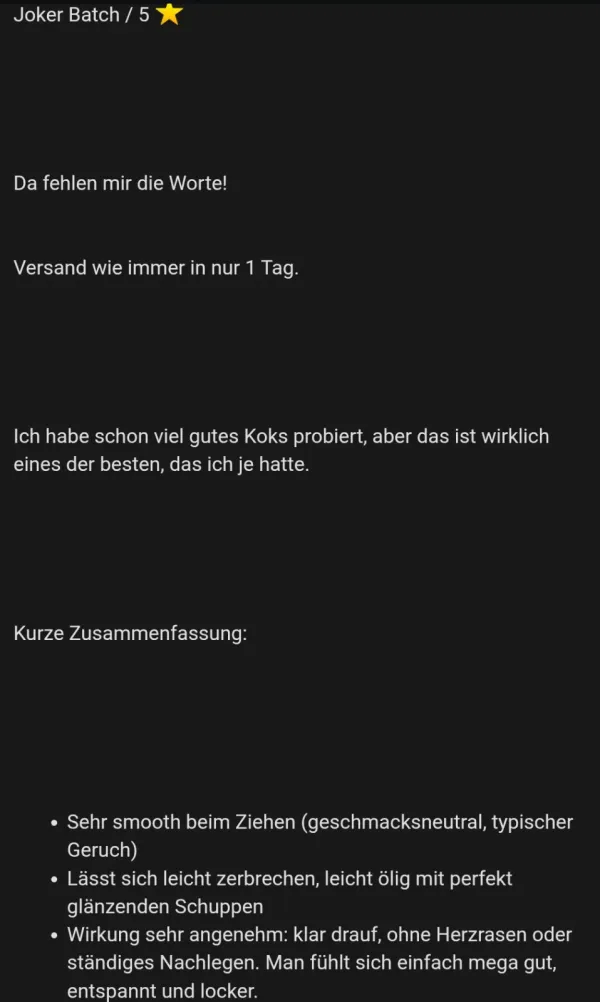 Rückmeldung eines Kunden via Forum