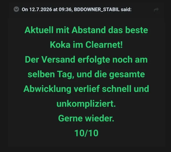 Rückmeldung eines Kunden via Forum